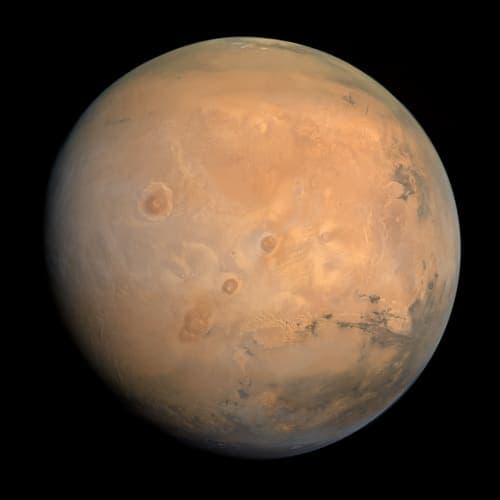 Planet Mars (the Red Planet)