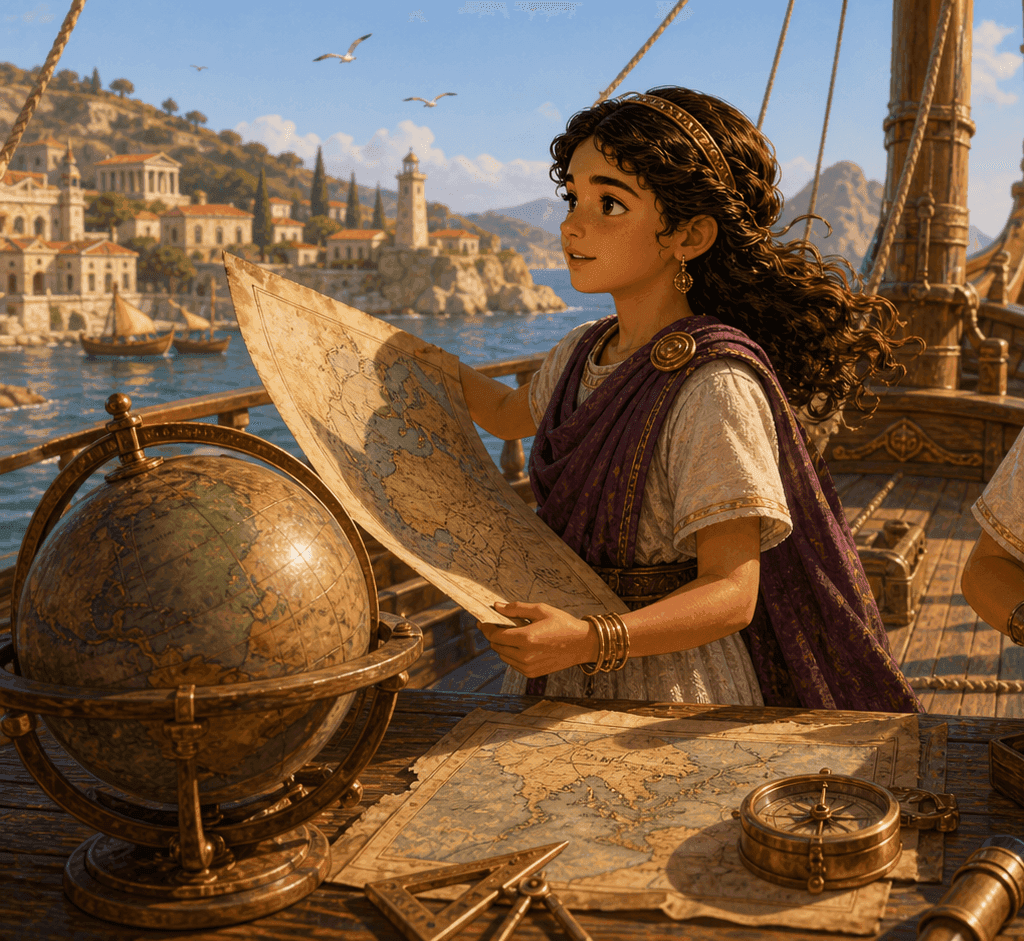 Cartographer table for Asia and Oceania geography