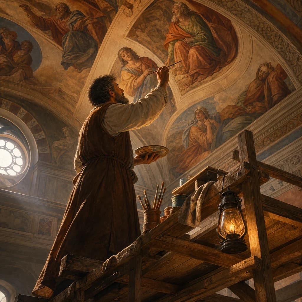 Classical fine arts forum with studio and gallery details