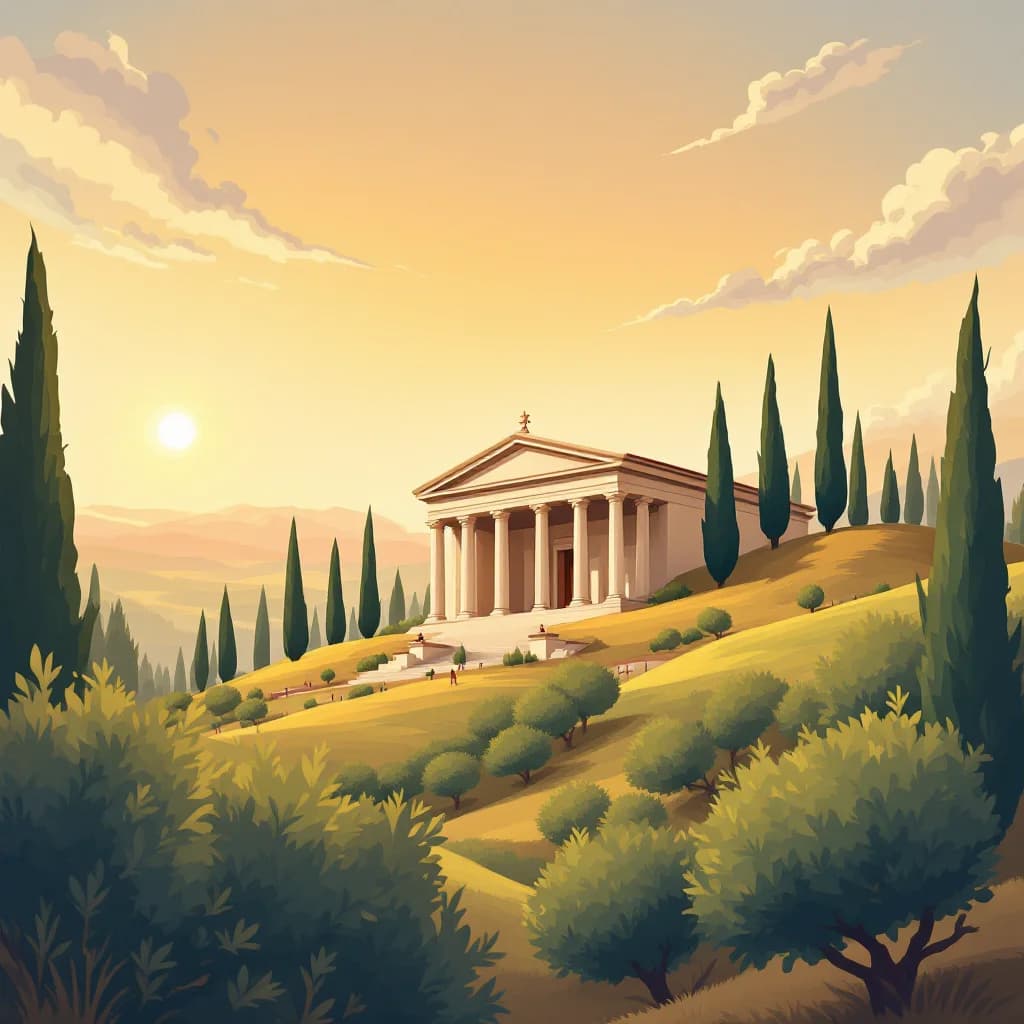 The Latin Academy โ painted illustration