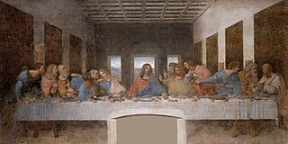 The Last Supper by Leonardo da Vinci (c. 1495-1498)